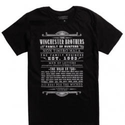 winchester brothers t shirt